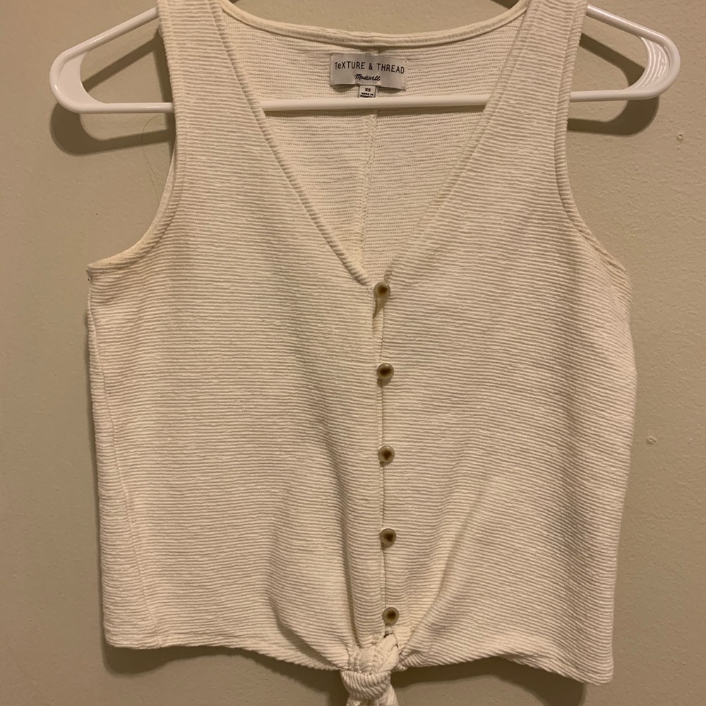 Madewell Texture & Thread Tank tops- gently used